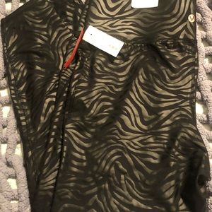 NWT Lane Bryant zebra Livi leggings size 18/20